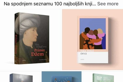 Книги на български автори попаднаха в литературни класации в Словения за 2024 г.